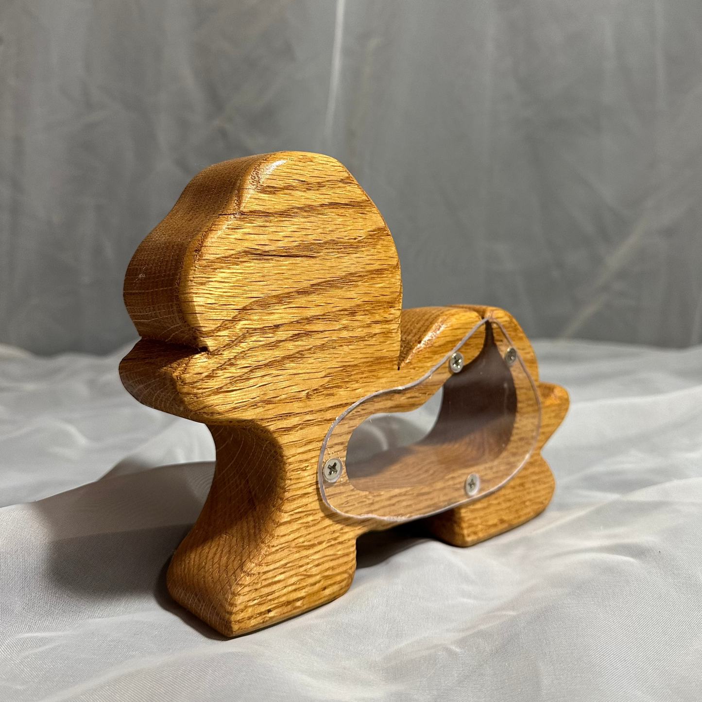Wooden Turtle Bank