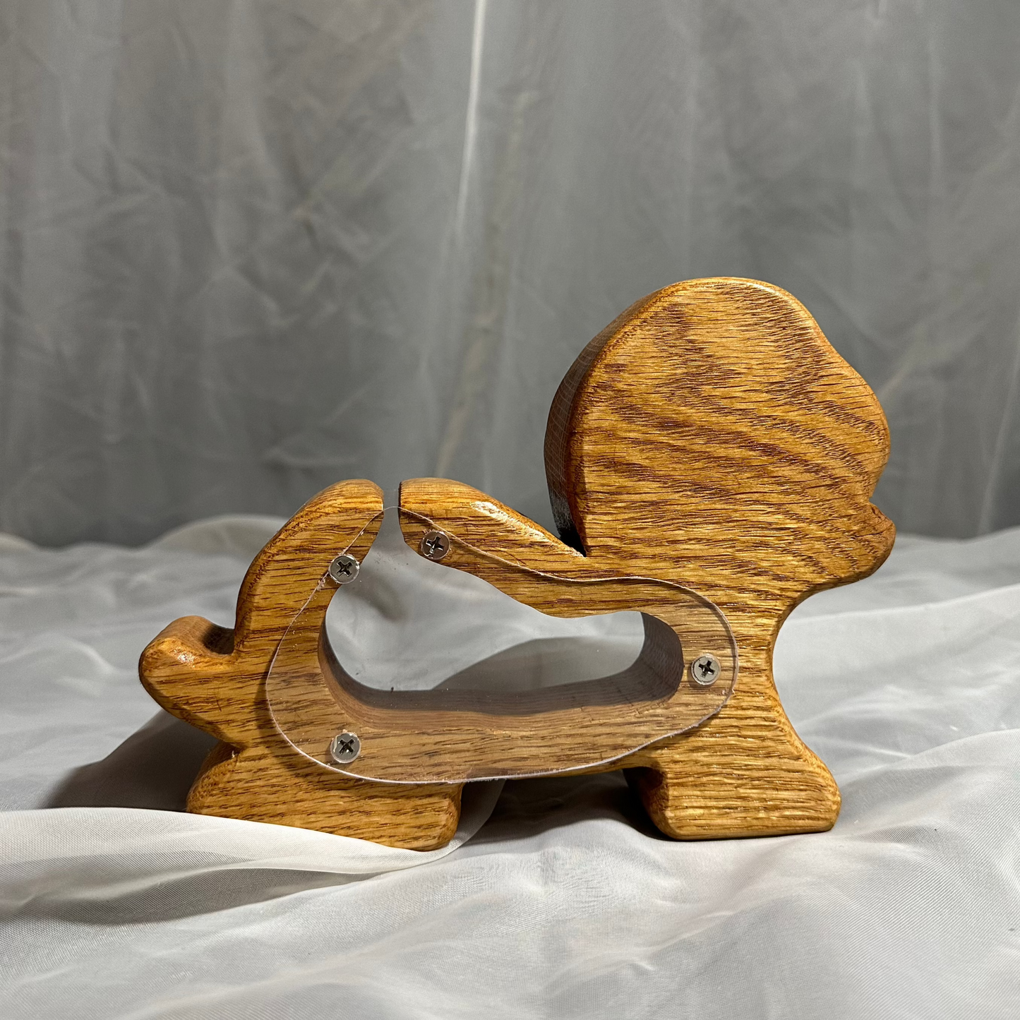 Wooden Turtle Bank