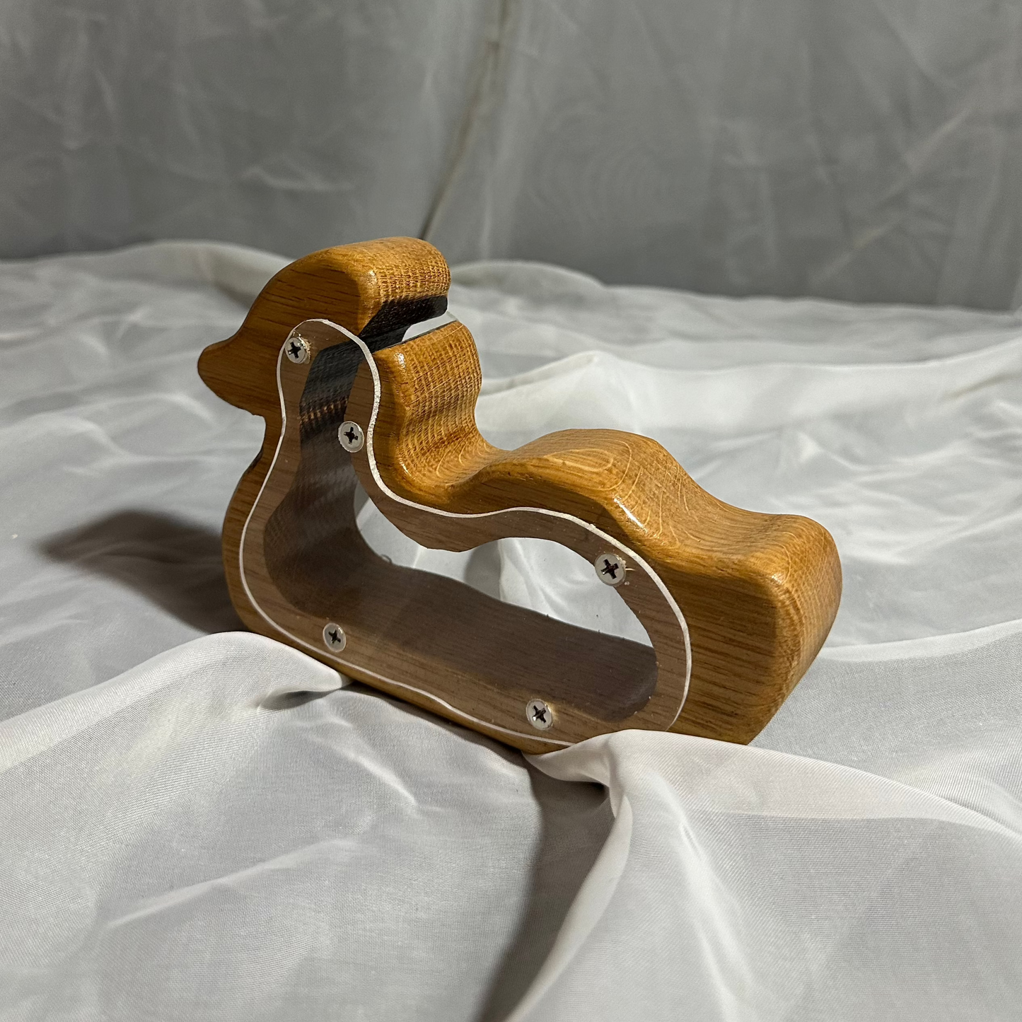 Wooden Duck Bank